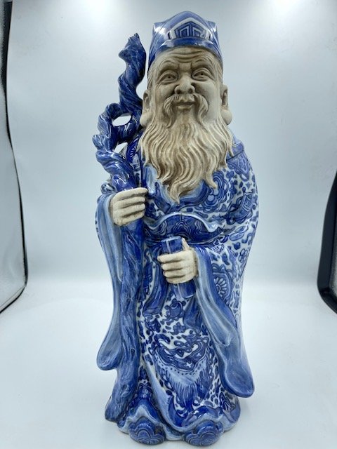 Large Chinese Monk Statute - Thoughts? | Antiques Board