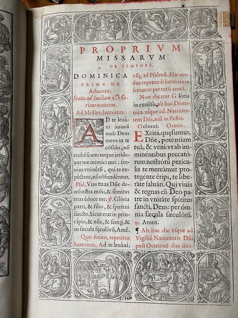 Missale Romanum (Roman missal) - Plantin 1574 | Antiques Board