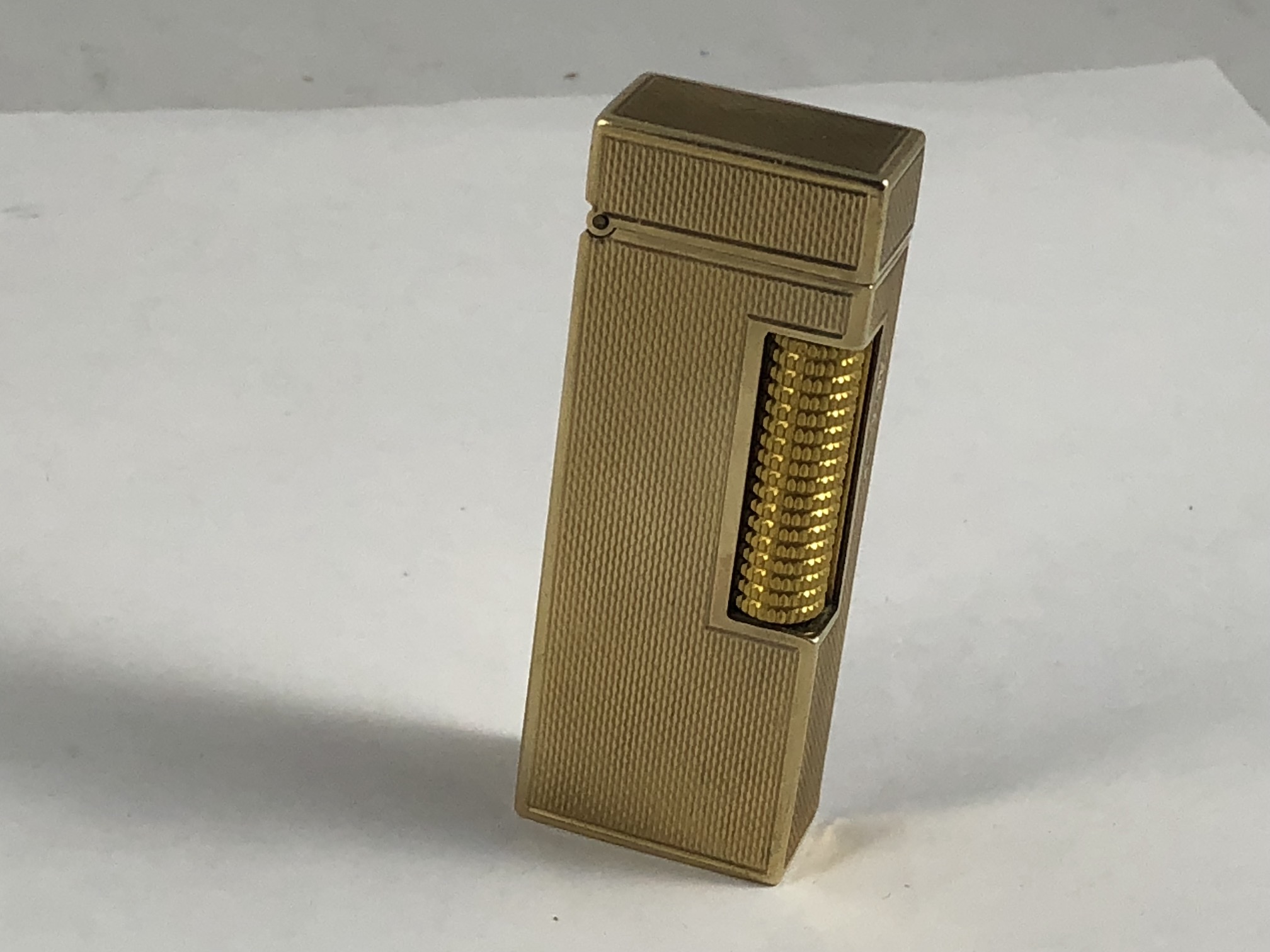 dunhill gold plated lighter