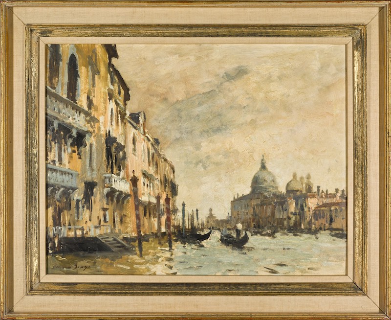 view of the grand canal painting