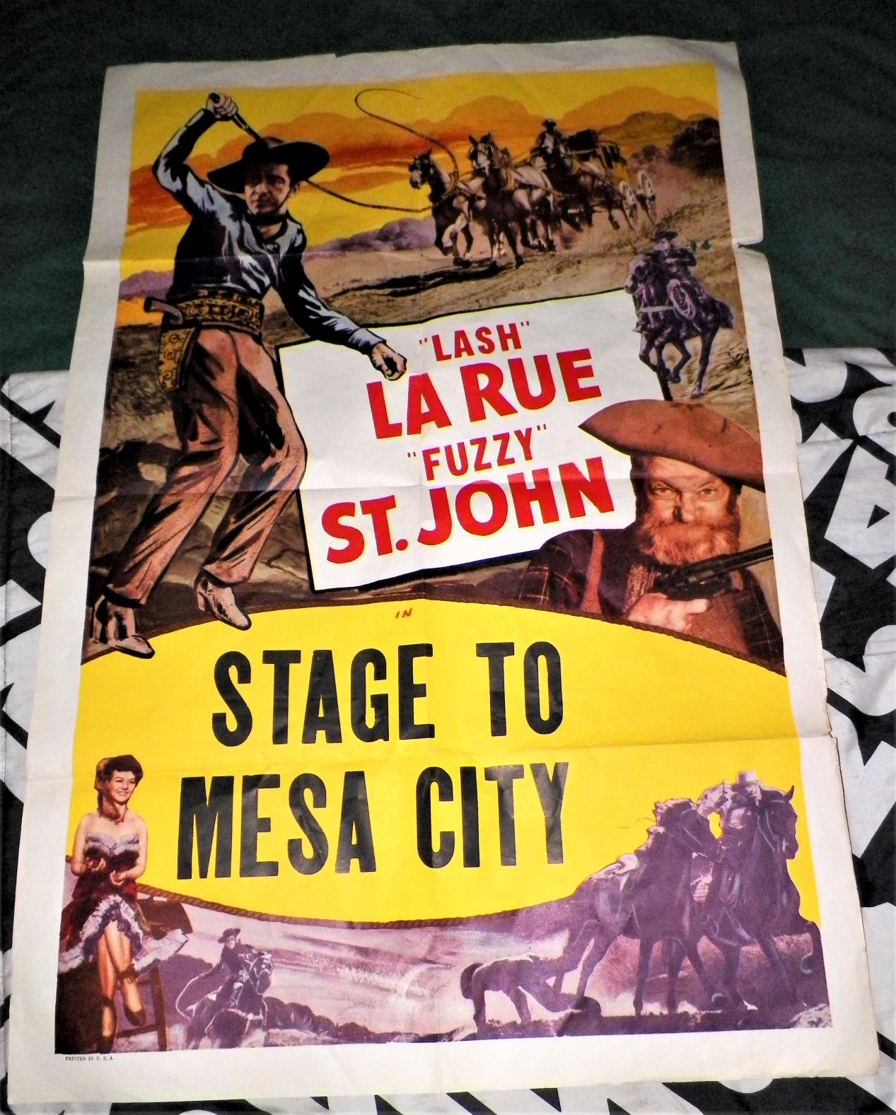 LASH LaRUE MOVIE POSTER STAGE TO MESA CITY 1AA.JPG