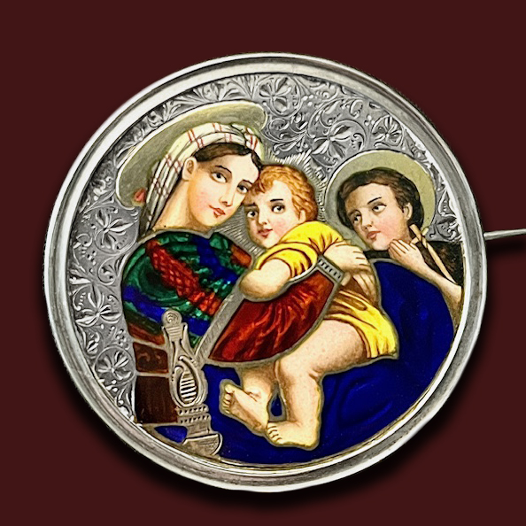 Mine-Pin-Brooch-on coin.jpg