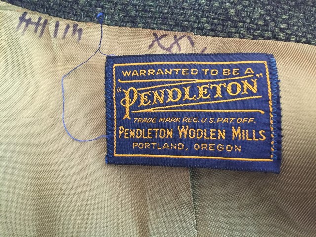 Hello! Wondering if I can get help with Pendleton Jacket Date ...