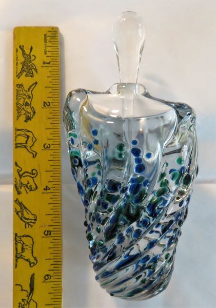 Art Glass Perfume Bottle Help With Signature Technique