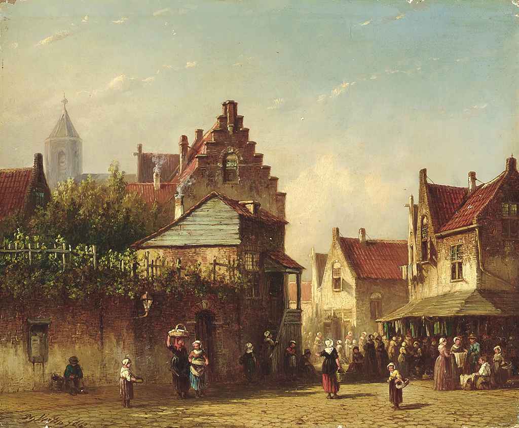 petrus_gerardus_vertin_a_bustling_market_on_a_dutch_street_d5884971g - kopie (3).jpg