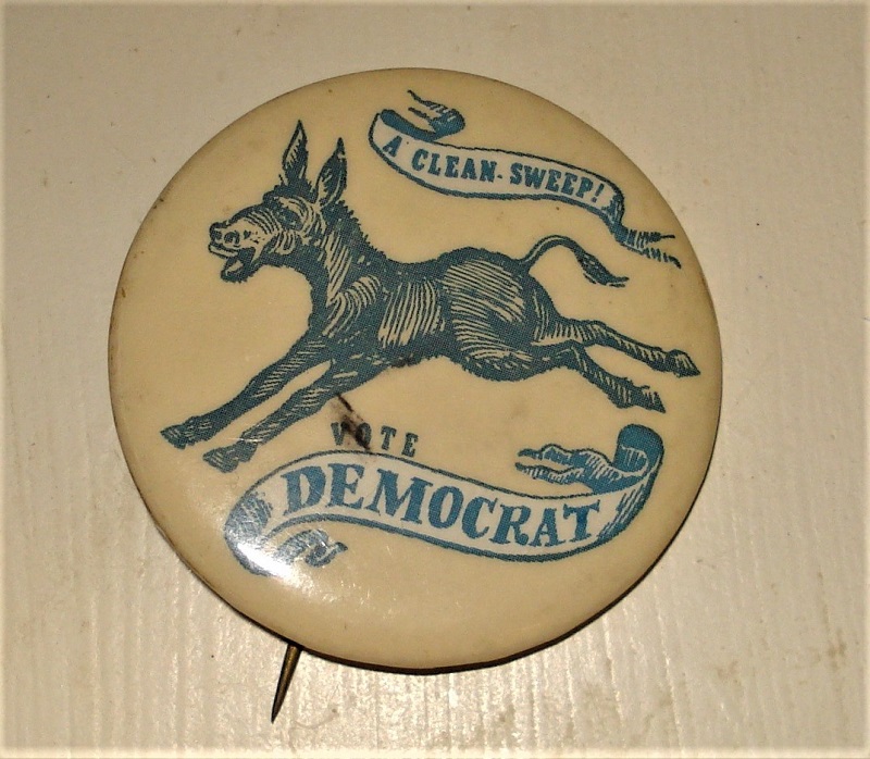 pinback democrat clean sweep 1960's.jpg