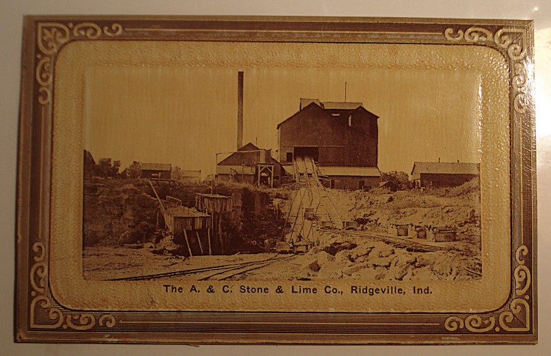 postcard ridgeville indiana stone lime quarry.jpg