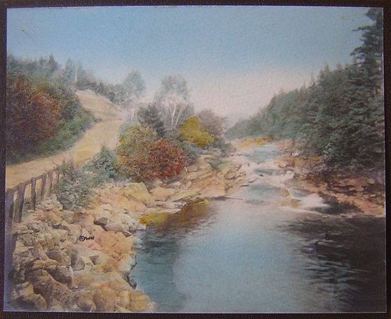 PrintWallaceNuttingSmallRiversideLandscapeHandTintPhotoSigned-b.jpg