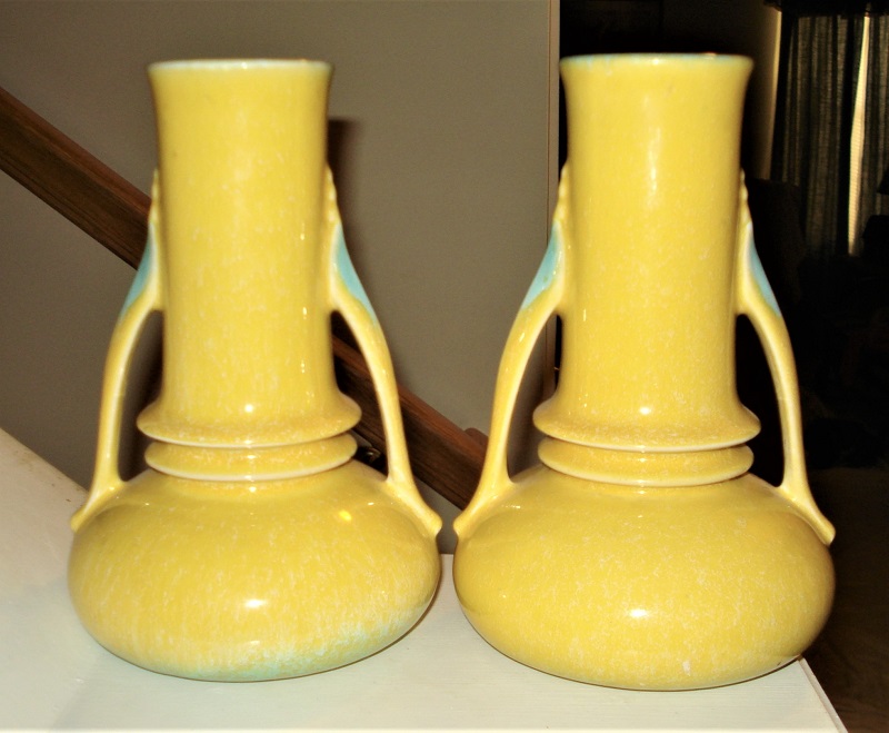 Roseville pair of Orian Vases.jpg