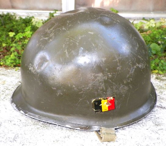 SPORT HELMET WWII BELGIUM HELMET 1AA.JPG