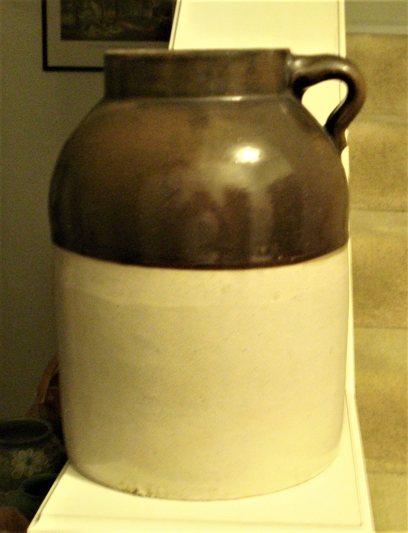 stoneware handle crock jug.jpg