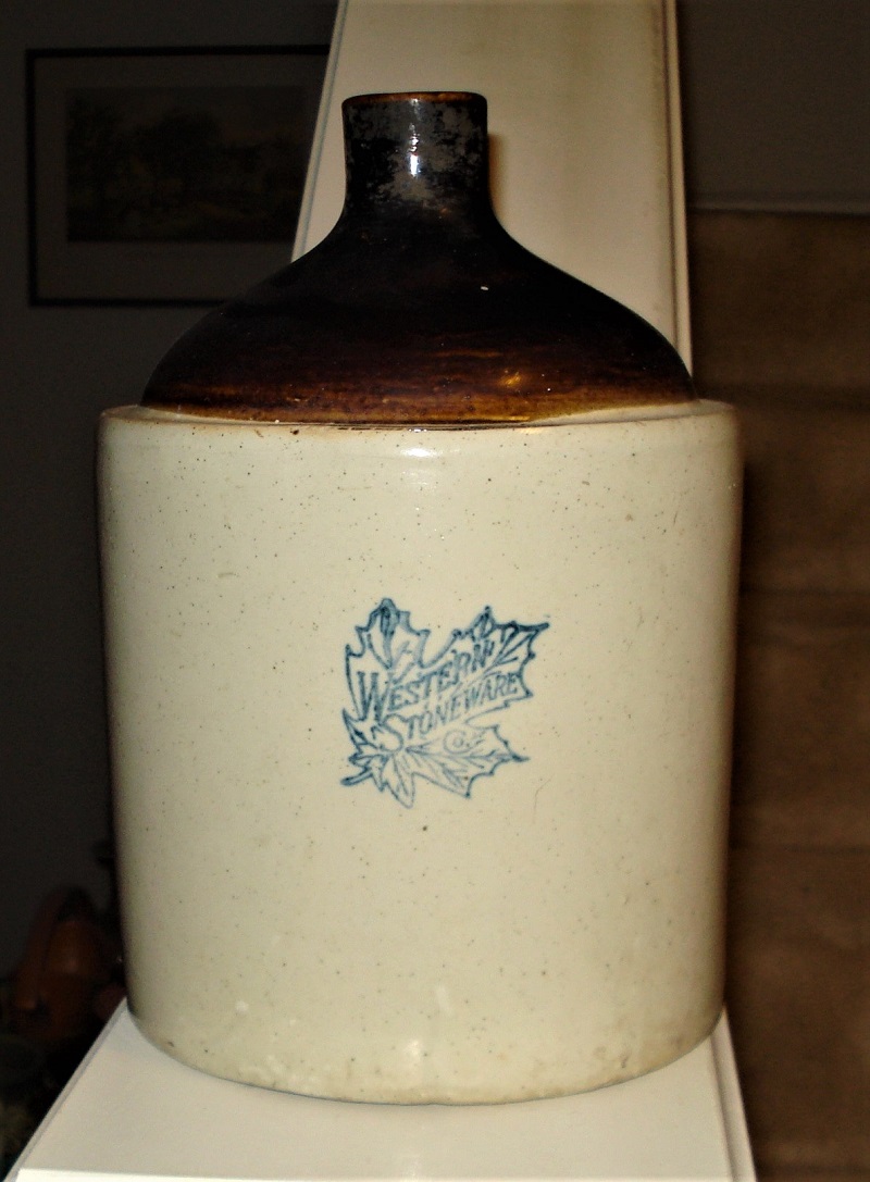 Stoneware Western Pottery crock jug.jpg