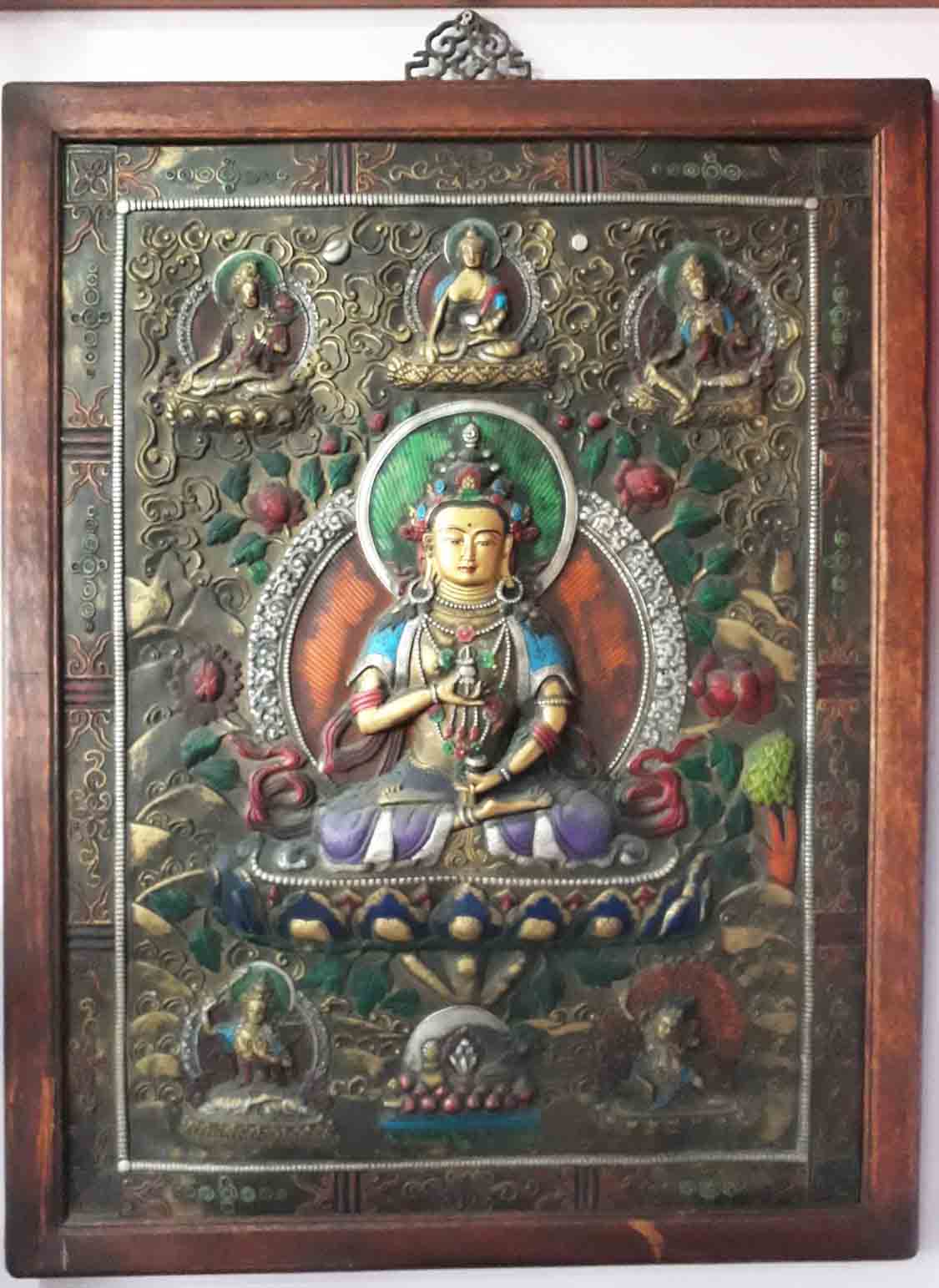 Tibet Bronze Thankga - No idea on age! | Antiques Board