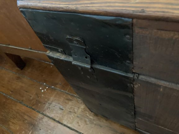 Help identifying a dome top chest and nightstand