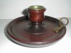 mahagony wood chamber candle holder round -july 24 2018 008.JPG