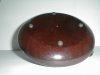 mahagony wood chamber candle holder round  july 24 2018 012.JPG