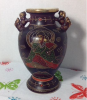 Satsuma Moriage Vase with foo dog handle 1.PNG