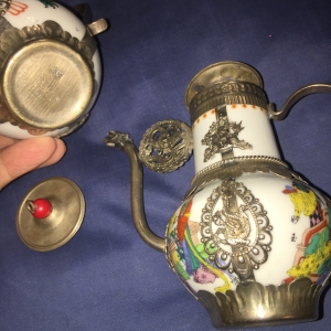 Asian miniature teapots