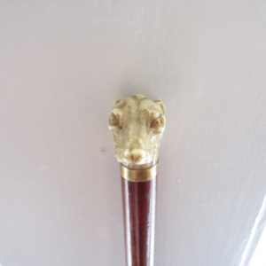 Antique Greyhound Riding Crop