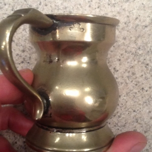 Ca 1840 white brass any ideas?