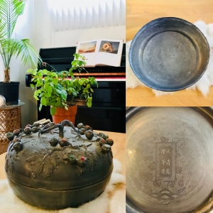 Chinese Pewter Box