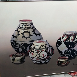 vase painting