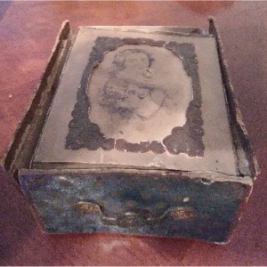 Old sewing box