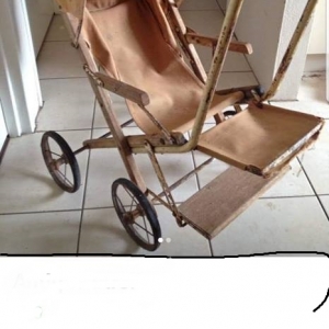 antique pram