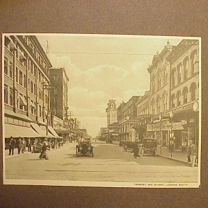 FH Galveston Tremont and  Market looking south