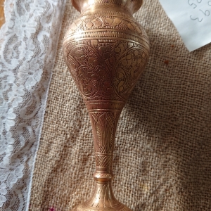 Brass vase