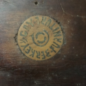 Mark on bottom of Bar cart / Tea cart