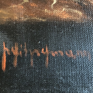 Signature on Painting