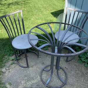 Metal Outdoor Table