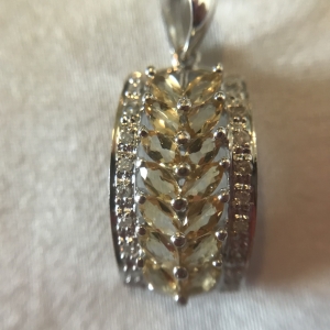 Diamond pendant