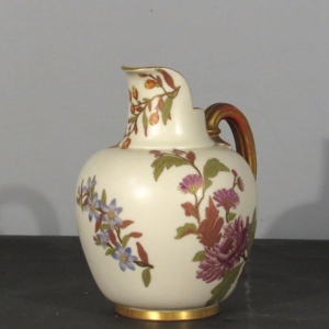 Royal Worcester Porcelain Pitcher