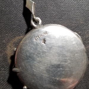 silver locket