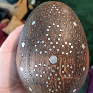 Wood Egg Back