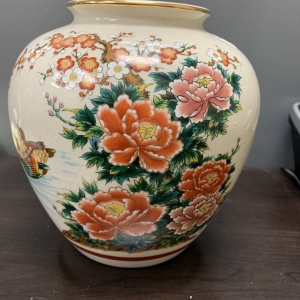 Asian vase