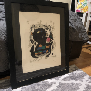 Joan Miró signed print?