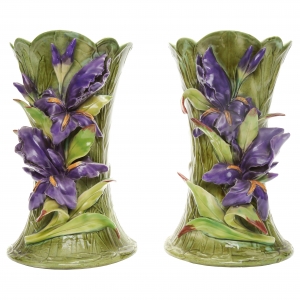 French faience vases