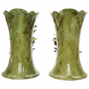 French faience vases