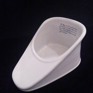 Slipper bedpan