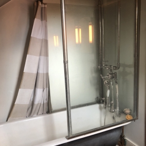 British Made tub shower combo