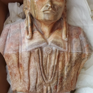 Alabaster sculpture