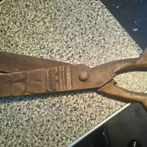 Wooden scissors