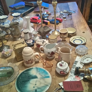 Various pot and china