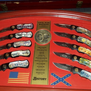 Civil War Commemorative Knife Set