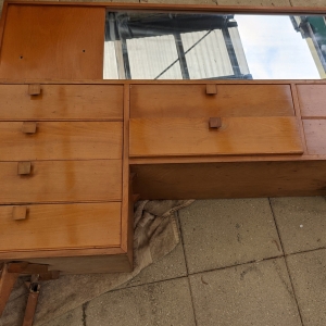 Mid century modern dresser