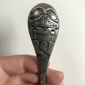 Haida or Tlingit spoon