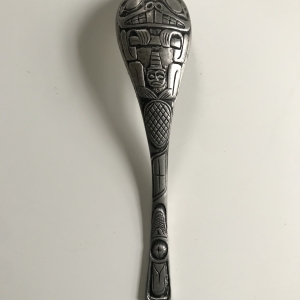 Haida or Tlingit spoon